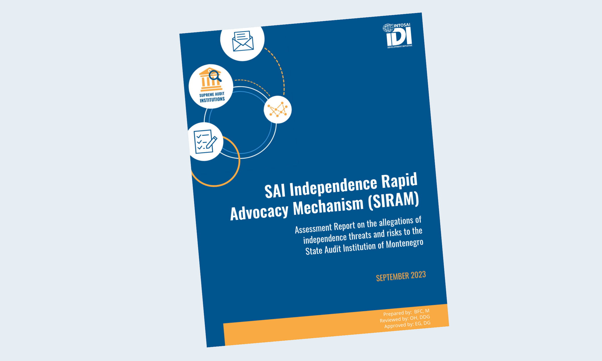 IDI publishes new SIRAM Report on SAI Montenegro