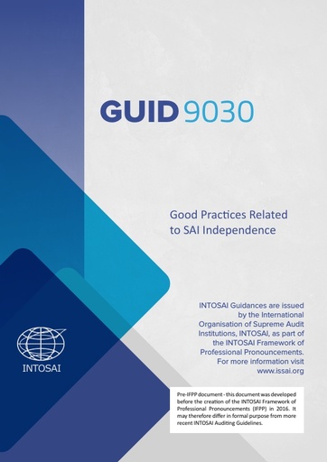 GUID 9030: Good Practices Related to SAI Independence